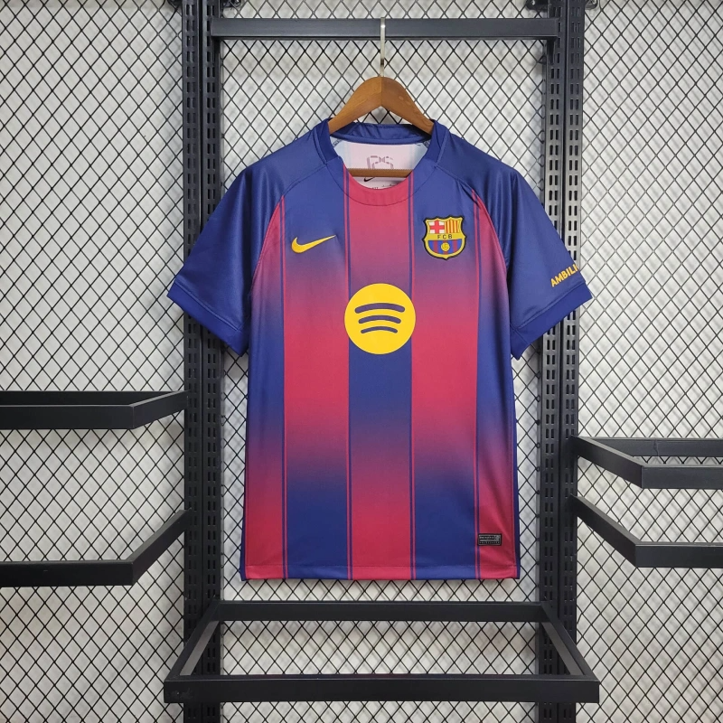 Camisa Barcelona I 2025/26 - Versão Torcedor Masculina